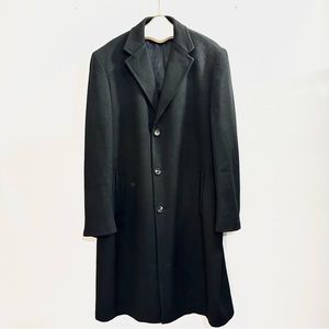 Black Brown 1826 Cashmere coat 44R